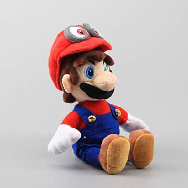 uiuoutoy Odyssey Mrio with Red Cappy Hat Plush 12'' Figure - Image 3