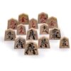 YMI Wooden Shogi Japanese Chess Game Traditional Koma Playing Pieces with Paper Shogiban - Image 2