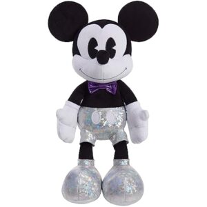 Disney100 Years of Wonder Mickey Mouse Large Plush Stuffed Animal, Kids Toys for Ages 2 Up by Just Play