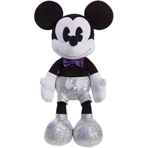 Disney100 Years of Wonder Mickey Mouse Large Plush Stuffed Animal, Kids Toys for Ages 2 Up by Just Play