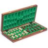 Husaria European International Wooden Chess Game Set, Ambassador - 21.7 Inches - Large-Size Chess Set with Handcrafted Chessmen and Felted Folding Board - Image 6