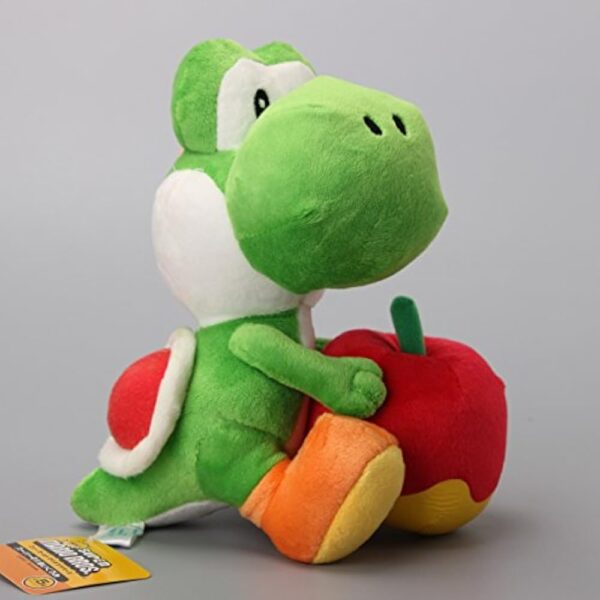 uiuoutoy Yoshi with Apple Plush 7'' - Image 3