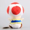uiuoutoy Red Toad Plush 7'' - Image 3