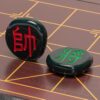 YMI Large Chinese Chess (Xiangqi) Magnetic Travel Board Game Set (14.6-inch) with Black Playing Pieces - Image 5
