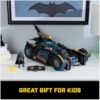 DC Comics Batman, Ultimate Transforming Batmobile Playset, 2-in-1 Playset with Exclusive Figure and Glider, Lights, Sounds, Kids Toys for Boys and Girls 4 and Up - Image 6