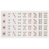 YMI Set of 180 American Mahjong Tile Decal Stickers - Made