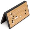 YMI Medium Magnetic 19x19 Go Game Set Board, 11-Inch with Single Convex Plastic Go Stones - Folding, Portable & Travel-Size Set - Image 5