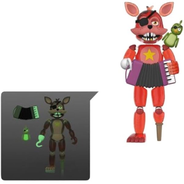 Funko Action Figures: Five Nights at Freddy's Pizza Simulator - Rockstar Foxy - Image 2