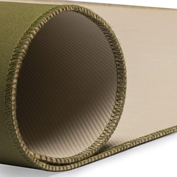 YMI Table Cover for Mahjong, Poker, Card Games, Board Games, Tile Game, and Dominoes - Green, 33.5 Inches - Roll-up Gaming Mat with Carrying Bag - Image 3
