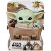 Mattel Star Wars Grogu Plush 10-inch Toy, Character Figure with Soft Body, Sounds & Carrier, Inspired by Star Wars The Mandalorian - Image 2