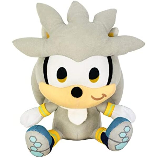 Great Eastern Entertainment Sonic The Hedgehog- SD Silver Sitting Plush 7" H