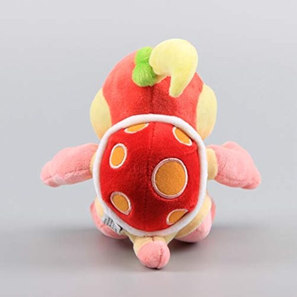 uiuoutoy Bun Bun Pom Pom Stuffed Plush Pink 6.5'' - Image 5