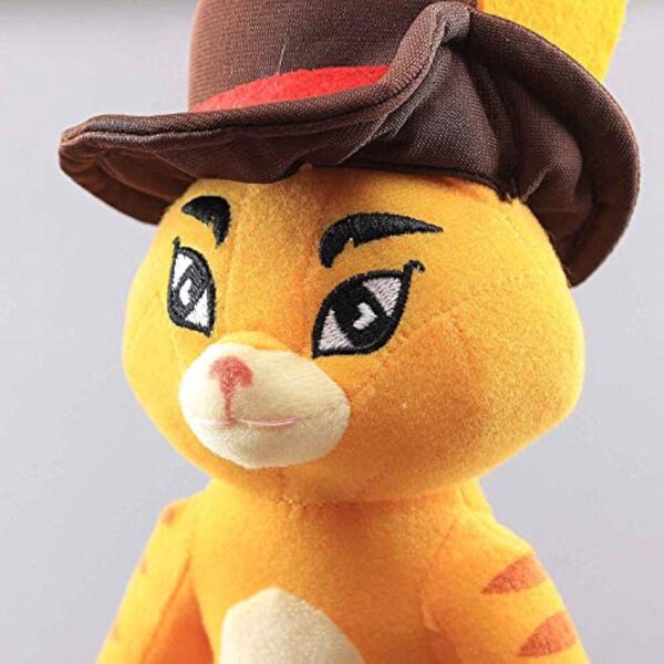 uiuoutoy Funny Yellow Cat Plush Toy Soft Paws Stuffed Doll 14'' - Image 6