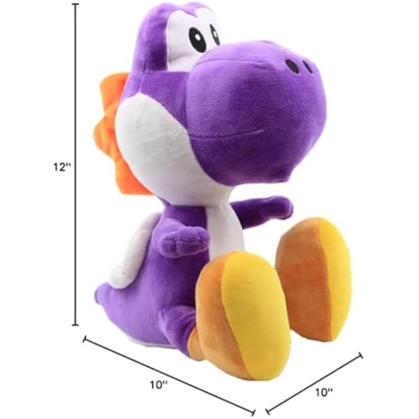 uiuoutoy 12" Purple Yoshi Dragon Stuffed Plush - Image 2