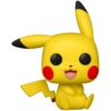 Funko POP Pop! Games: Pokemon - Pikachu (Sitting), 3.75 inches Multicolor 56307 - Image 3