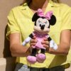 Minnie 10776 Disney Pink 11" Beans Plush, Multi, 6" - Image 6