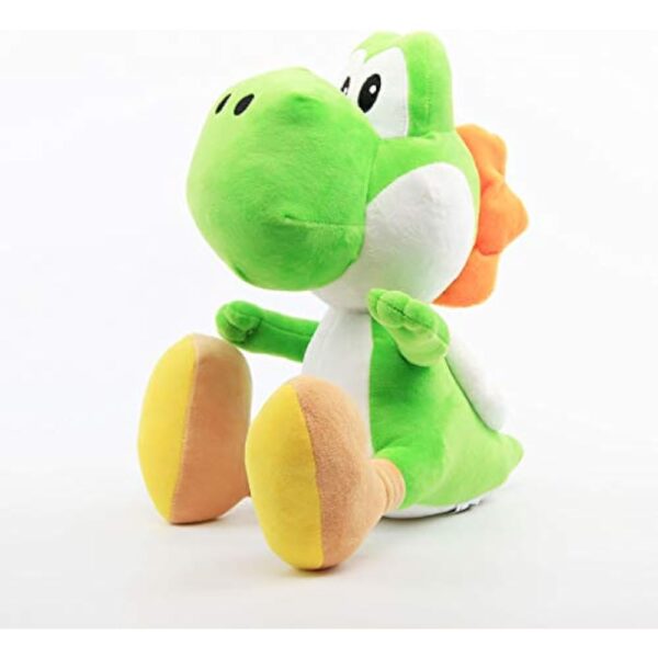 uiuoutoy 12" Green Yoshi & 8'' Yoshi Egg Stuffed Plush Set of 2 pcs - Image 3