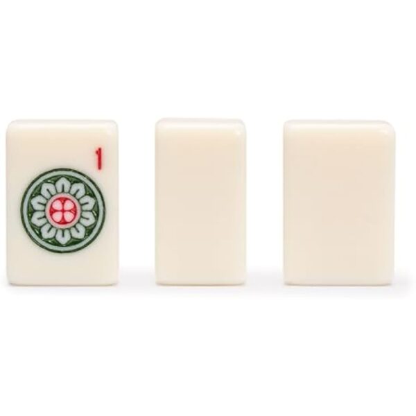 YMI Mini American Mahjong Travel Game Set with Nylon Case, Racks, Wind Indicator and Dice - Image 6