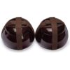 YMI Double Convex Melamine Go Game Stones Set with Jujube Bowls - Size 33 (9 millimeters) - Image 3