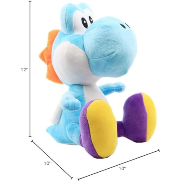 uiuoutoy 12" Light Blue Yoshi Stuffed Plush Toy - Image 2