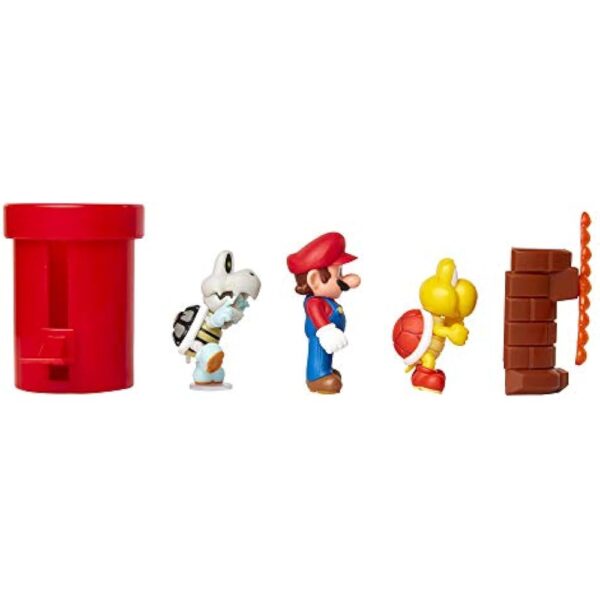 Super Mario Nintendo Dungeon 2.5” Figure Multipack Diorama Set with Accessories - Image 4