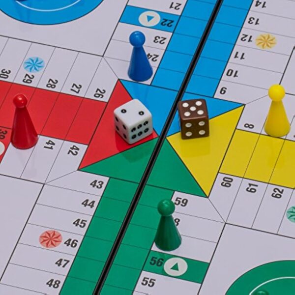 YMI Ludo Magnetic Folding Travel Board Game Set - 9.8 Inches - Portable Classic Strategy Game Set - Image 5