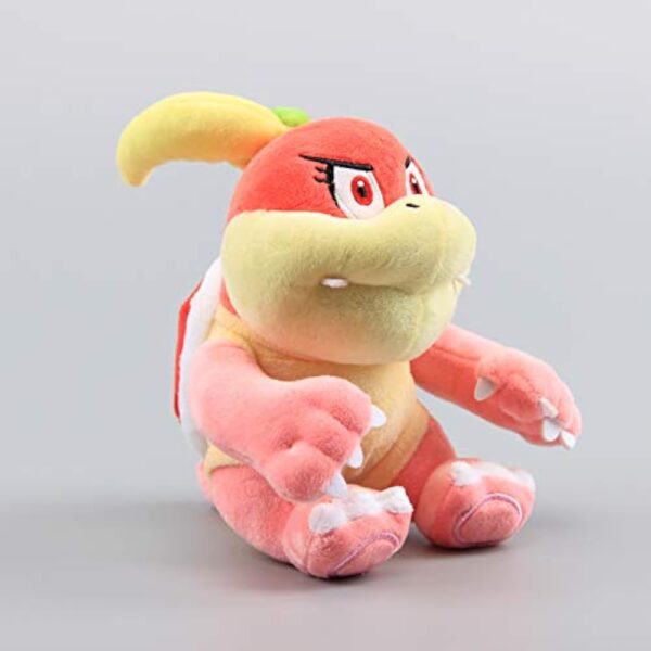 uiuoutoy Bun Bun Pom Pom Stuffed Plush Pink 6.5'' - Image 2