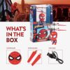 Marvel 3.5 Inch: Spider-Man Flying Figure IR Helicopter (Marvel, Spider-Man) - Image 2