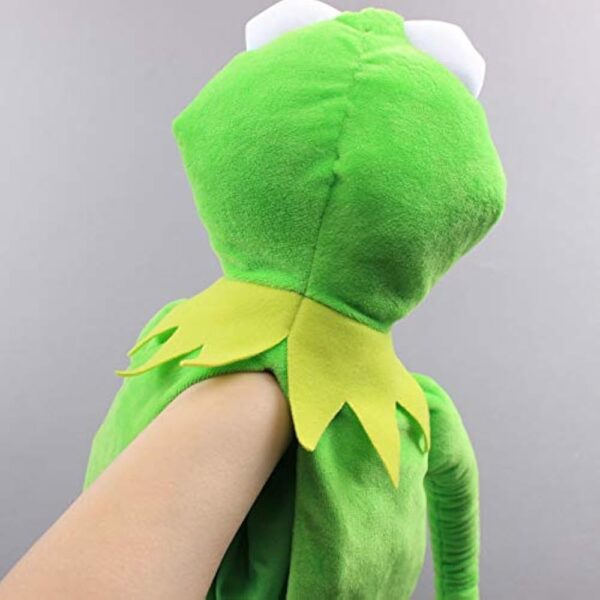 uiuoutoy The Frog Puppet Plush Toy Ventriloquism Prop Party Gift - Image 2