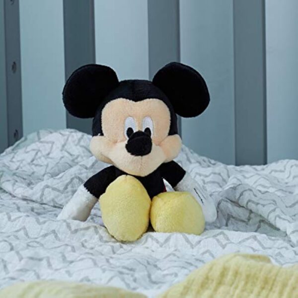 Disney Baby Mickey Mouse Stuffed Animal Plush Toy Mini Jingler, 6.5 inches - Image 2