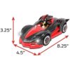 NKOK Team Sonic Racing 2.4GHz Radio Control Toy Car with Turbo Boost - Shadow The Hedgehog 602, Red, Turbo Boost Feature, Features Working Lights, for Ages 6 and up - Image 5