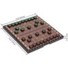 YMI Large Chinese Chess (Xiangqi) Magnetic Travel Board Game Set (14.6-inch) with Black Playing Pieces - Image 2