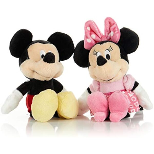 Disney Baby Mickey Mouse Stuffed Animal Plush Toy Mini Jingler, 6.5 inches - Image 5