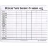 YMI Mexican Train Dominoes Scorepad - 50 Sheets