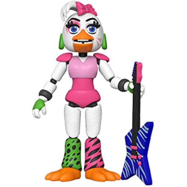 Funko Action Figures! Set of 5 - Five Nights at Freddy's - Security Breach - Pizzaplex - Glamrock Chica, Glamrock Freddy, Montgomery Gator, Roxanne Wolf and Vanny - Image 2