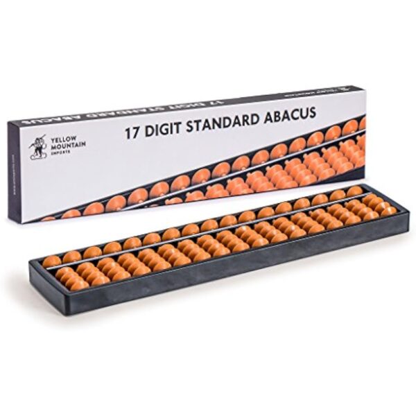 YMI Digit Standard Abacus 10.5 Inches - Professional 17 Column Soroban Calculator (Functional and Educational Learning Tool)