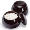 YMI Double Convex Melamine Go Game Stones Set with Jujube Bowls - Size 33 (9 millimeters) - Image 2