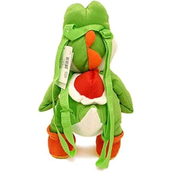 Nintendo Mario Brothers Yoshi Large Backpack Plush, Multi-colored - Image 3