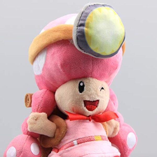 uiuoutoy Toad Brigade Toadette Plush 8'' - Image 4