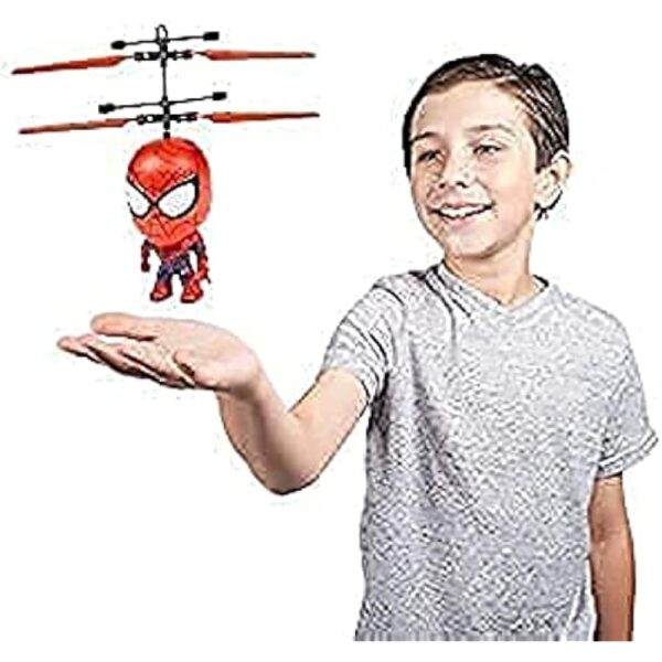 Marvel 3.5 Inch: Spider-Man Flying Figure IR Helicopter (Marvel, Spider-Man) - Image 4