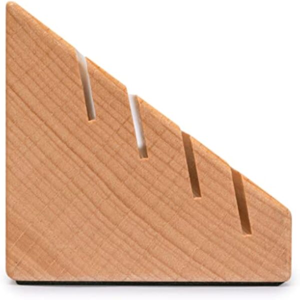 YMI Standard-Size Solid Beechwood Playing Card Holders/Racks - Set of 2 Card Organizers - Image 6