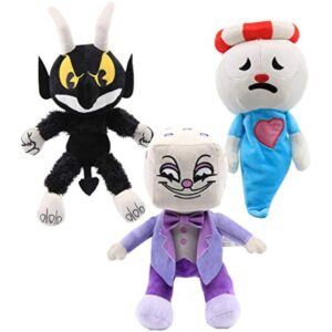 uiuoutoy Plush Toys King Dice, Ghost Chalice, Devil - Stuffed Toy Figures Dolls