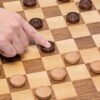 Husaria Reversible Checkers and Draughts Wooden Game Set - 10x10 and 8x8 Board - Image 3