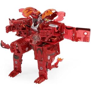 Bakugan GeoForge Dragonoid, 7-in-1 Includes Exclusive True Metal Dragonoid and 6 Geogan Collectibles, Kids Toys for Boys