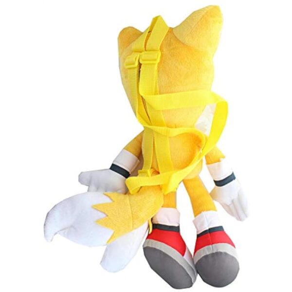 Accessory Innovations Sonic The Hedgehog Tails 17 Inch Plush Backpack - Image 4