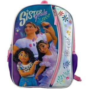 Bioworld Encanto 16 Inches Large School Backpack- Sister Goals