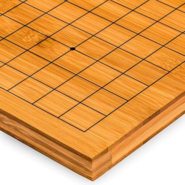 YMI Bamboo 0.8-Inch Reversible 19x19/13x13 Go Game Set Board with Double Convex Yunzi Stones and Jujube Wood Bowls - Classic Strategy Board Game (Baduk/Weiqi) - Image 5