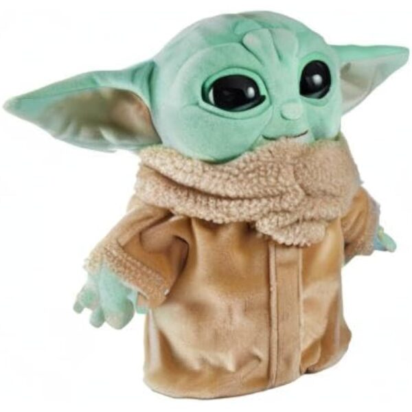 Mattel Star Wars Grogu Plush Toy, 8-inch Character Figure from Star Wars The Mandalorian, Soft Doll in Classic Look - Image 5