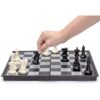 YMI Large 2-in-1 Travel Magnetic Chess & Checkers Board Game Set - 14 Inches - Folding, Portable, Multi-Game Set - Image 4