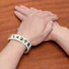 YMI Mahjong Mini-Tiles Stretchy Bracelet - Image 4